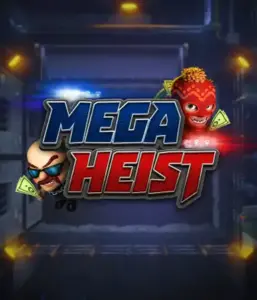 Get ready for the thrilling world of the Mega Heist game by Relax Gaming, showcasing comedic characters ready to undertake a big score. This image portrays the intensity of the heist with its dramatic logo and an ominous vault backdrop. Ideal for fans of heist movies, delivering a captivating adventure. 