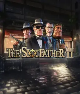 Step into the underworld world of The Slotfather 2 slot by Betsoft, featuring four iconic mafia characters set against a moody urban backdrop. This image depicts the gritty essence of the mobster lifestyle with its detailed character design and suspenseful setting. Great for lovers of gangster-themed games, delivering a captivating adventure. 